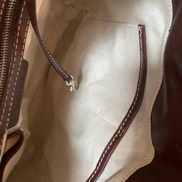 Michael Kors Vintage Hutton Large Hobo Bag in Chocolate Brown Leather NWT - Picture 8 of 9